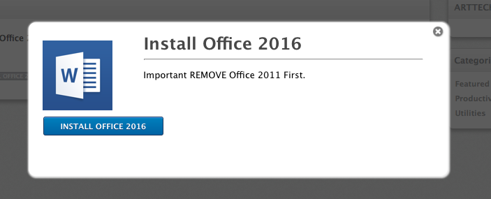 Remove Microsoft Office 2011 Mac